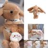 Adorable Plush Rabbit Keychain Doll Perfect For Miniature Backpack Accessories And Gifts