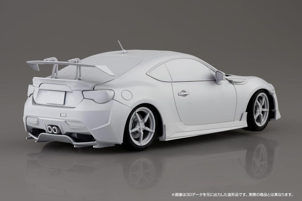 Aoshima Bunka Kyozai MF Ghost Katagiri Natsumu ZN6 TOYOTA86 Volume 14 Seaside Double Lane Specification Scale Plastic Model Co., Ltd. (AOSHIMA) No.4