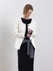 Oveof Eta U-Neck Jacket_Ivory