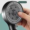 Handheld Shower Head Adjustable 8 Spray Setting Shower Head Long Hose And Bracket Shower Head Spray for Bathroom