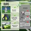 Hikeen Durable Tennis Ball Pickup Tube with 12 Balls and Shoulder Strap Quick Storage Tennis Accessory Collector