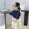 Adorable Mini Sac Tissé Chat Pour Filles Accessoire Élégant Pour Tout-Petits Couleurs Vives