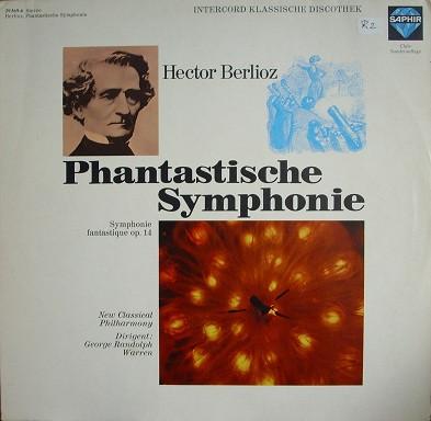 LP Record BERLIOZ NEW CLASSICAL PHILHARMONY Phantastische Symphonie Symphonie 293696 SAPHIR 1973 Germany Classical Used