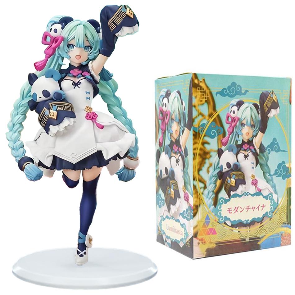 New In Stock Hatsune Miku In A World With Closed Windows Collectible Anime Kawaii Figure Desk Decor Hot Birthday Christmas Gifts