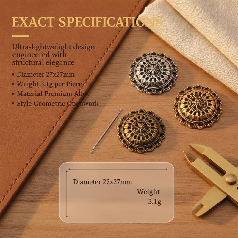 10 Stück Antik Bronze Farbe Antik Gold Farbe Antik Silber Farbe Runde Hohlblumen Anhänger