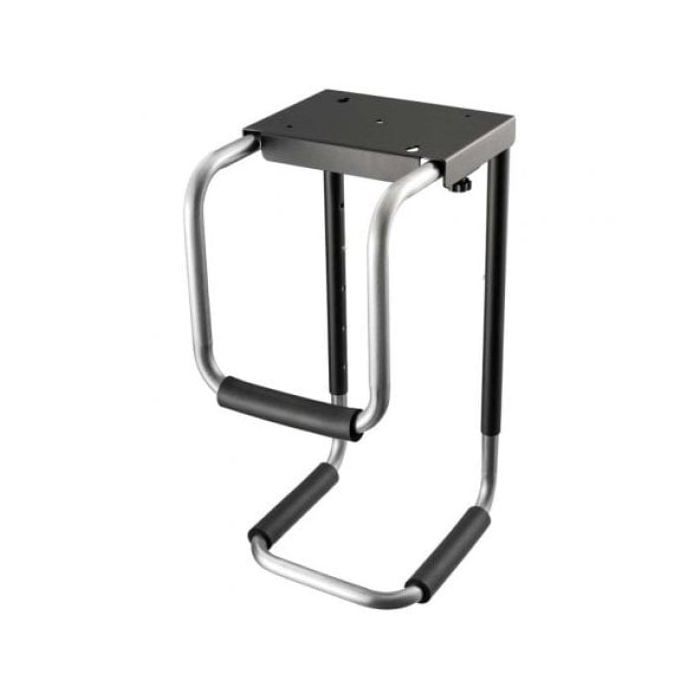 Soporte Bajo Mesa AISENS MPC08-337 Plata-Negro Ajustable 30kg para CPU/PC