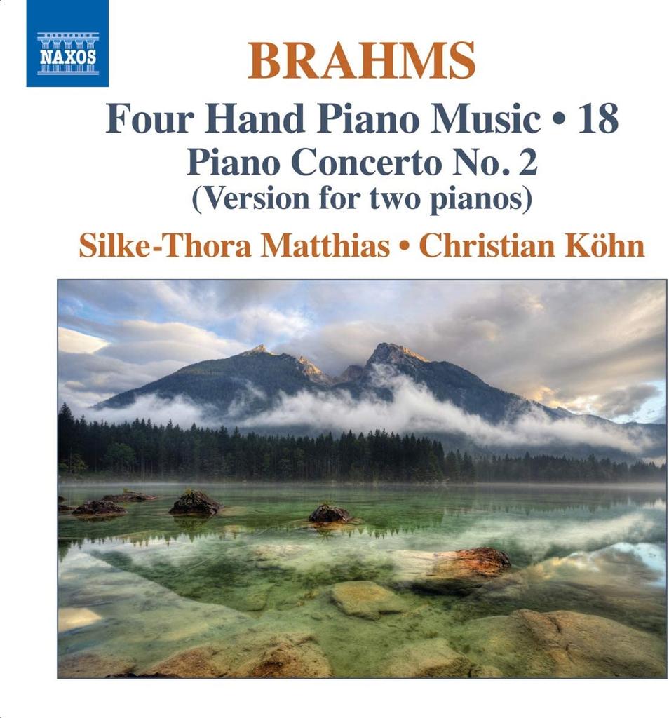 CD J. BRAHMS - Piano Concerto No. 2 8570143 Naxos 2013 Non Japan Classical Used