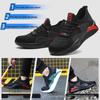 Breathable Steel Toe Lightweight Safety Shoes - Anti-Smash, Anti-Puncture, Wear-Resistant Work Shoes