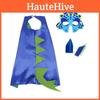Vibrant Dinosaur Costume Cloak And Mask Set Ideal For Kids Party Dress Up