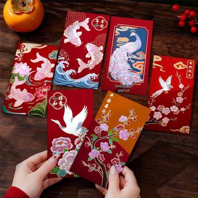 High-End Hong Kong Style Creative Chinese New Year Red Envelope