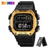 SKMEI 2126 Alarm montre homme Back Light Dightal Countdown Sport Watches Mens Fashion 5Bar Waterproof Stopwatch Wristwatch