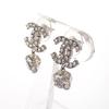 CHANEL  Pierce metal/crystal Women