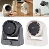 Adjustable Fan Electric Fan Indoor Cooling 100 Speed Levels 3D Air Circulation Flexible Mounting For Home For Kitchen