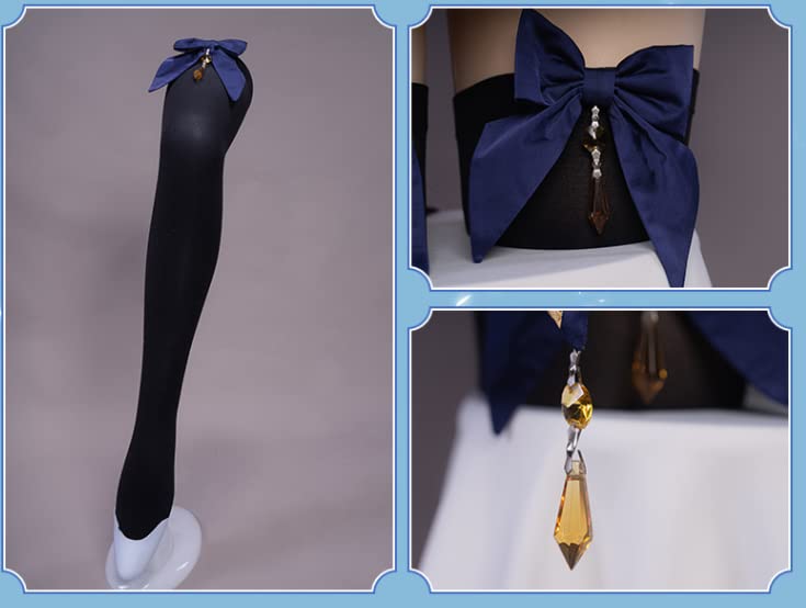 Lavender Keqing Maid Halloween Christmas Size S Costume, Costume, Costume, Women's