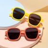 4pcs/set Teen'S Casual Square Glasses with Decorate Lens Function for Valentine'S Day Carnival Holiday Birthday Party