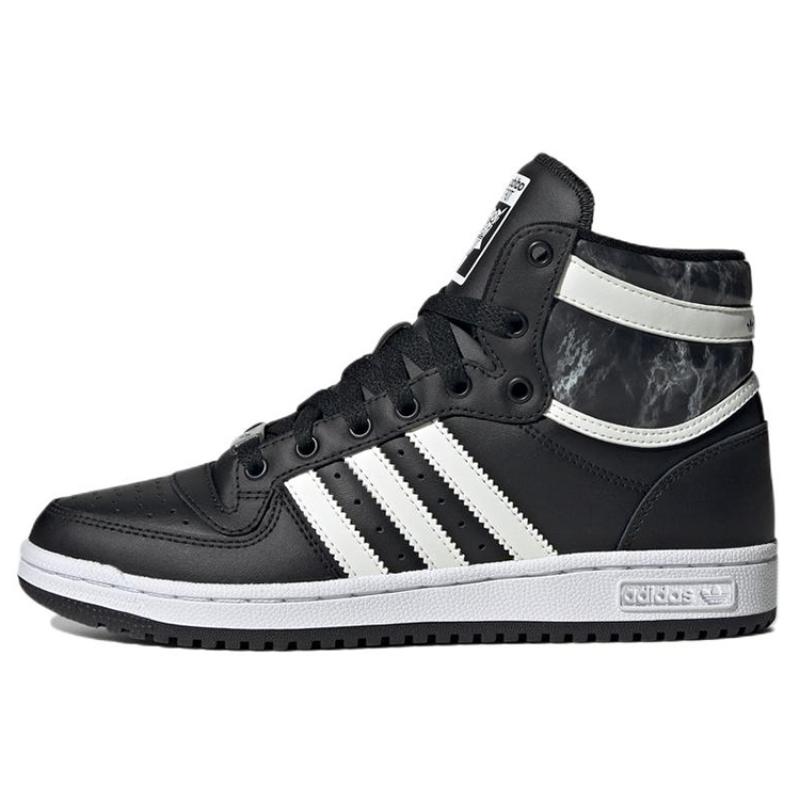 adidas originals Top Ten Black White Women's Sneakers HQ6754
