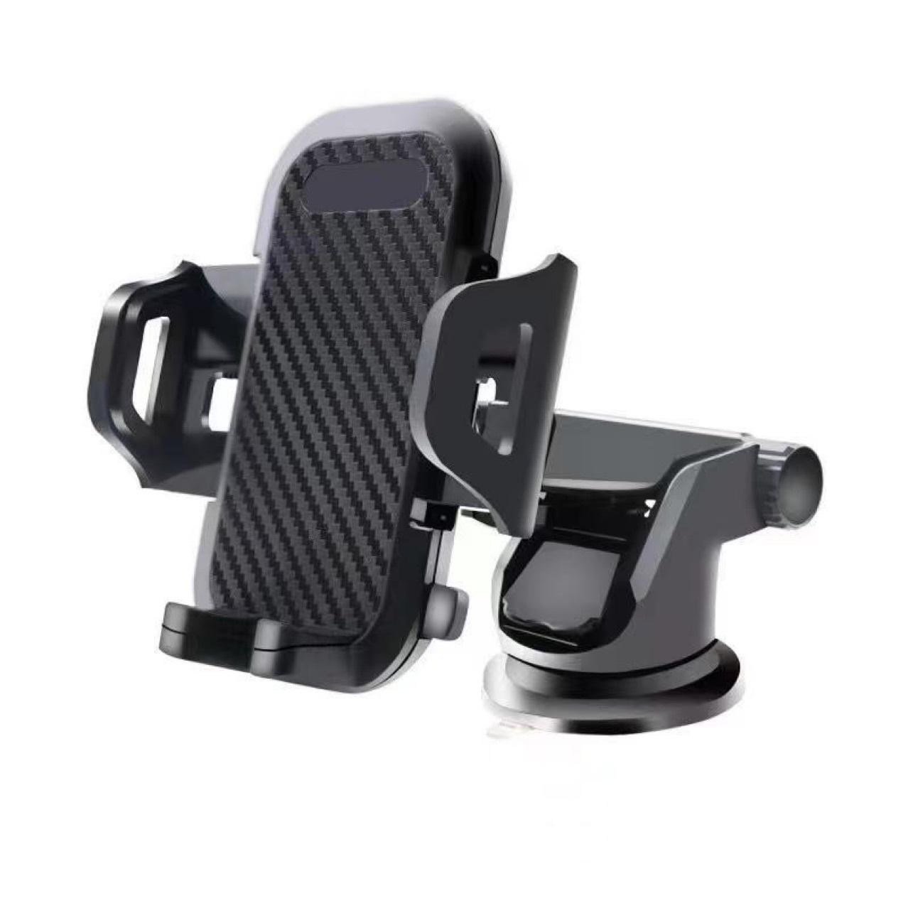 Universal Telescopic Car Phone Holder with Suction Cup for Dashboard & Air Vent