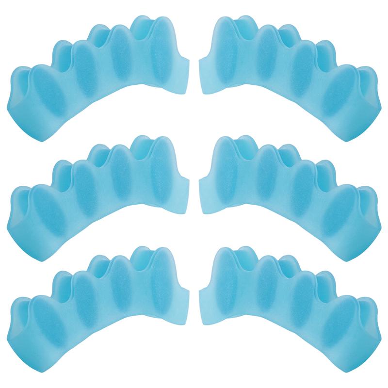 

A65T-Corrector, Toe Separator,Bunion Relief Protectors New Material Gel Hammer Toe Straightener,Toe Spacers, Toe Stretchers,For синий