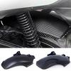 Plastic Motorcycle Mudguard Matte Black Carbon Fiber Rear Extension Splash Pad Protection Cover for PCX160