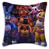 Anime F-Fnafs Boy Pillow Covers Cartoon Sofa Decorative Home Double-sided Printing Short Plush Cute Cushion Cover