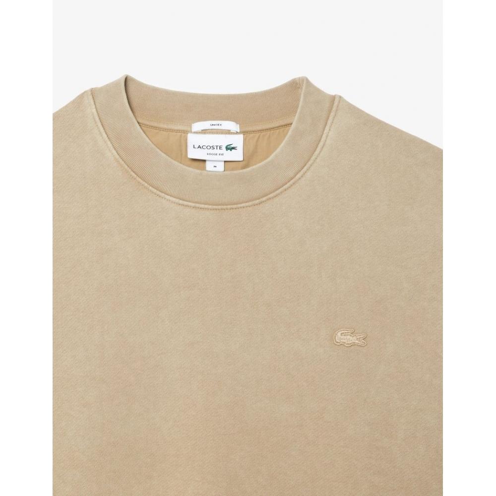 LacoSte Men S garMent Dyed Crewneck Pullover Sh2837 54n 02S