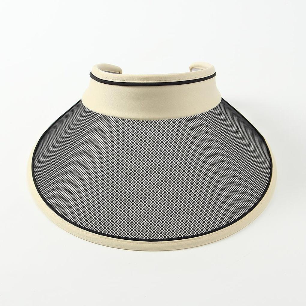 Color-changing sun cap (ivory) UV protection hat