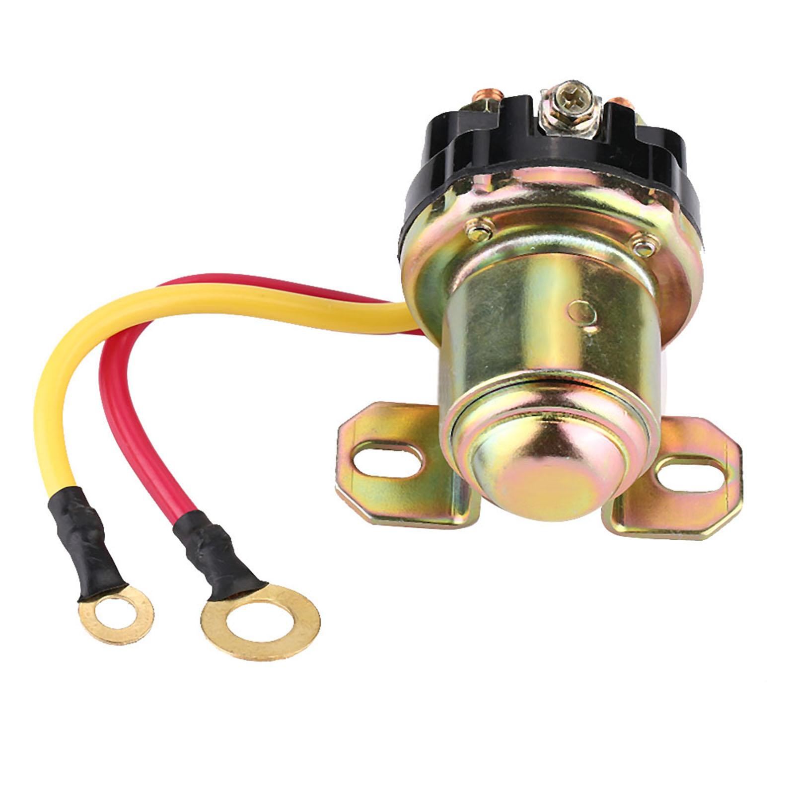 

Starter Motor Relay Starter Solenoid Relay Fits All Domestic And Imported 12 24V Starter