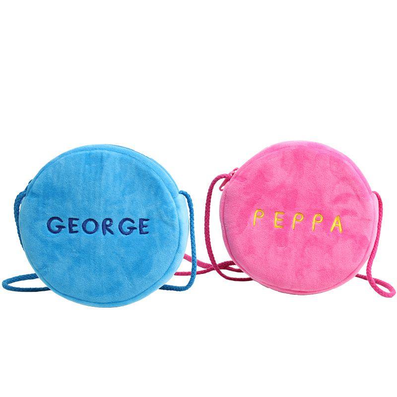 Adorable Peppa Pig Cute Piggy Plush Handbag Perfect For Girls' Daily Accessories