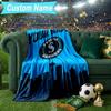 Custom Name Blanket Seattle Logo Blanket Bedding Blanket for Travel, Camping, Living Rooms, Offices, Sofas, Fan Christmas gift