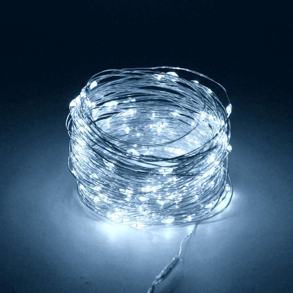 Outdoor Solar Fairy Lights With Remote 10M 20M LED Solar Powered String Light 7 Modes Waterproof for Garden Patio Yard Trees Christmas Wedding Party