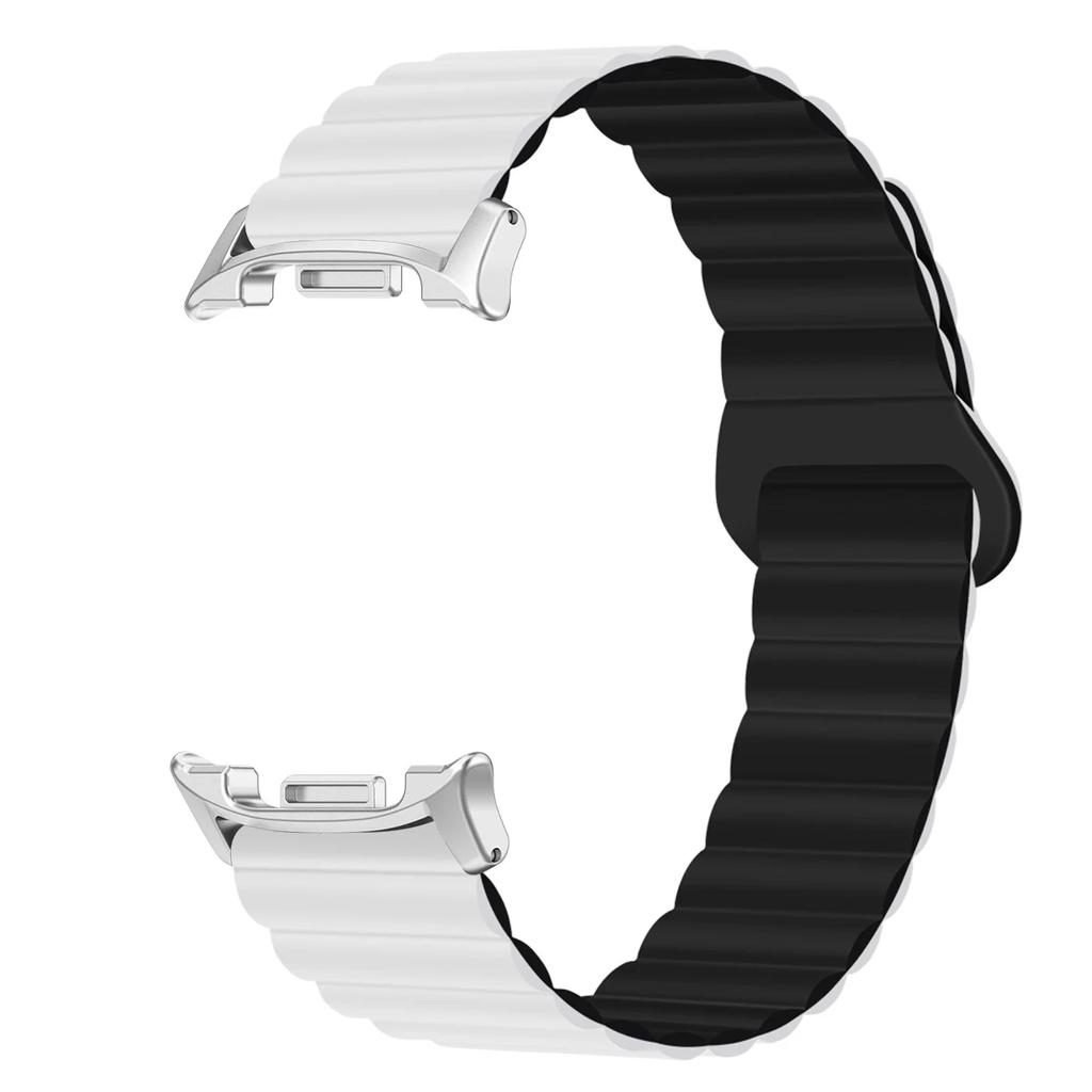 Silicone Magnetic Strap for Samsung Galaxy Watch 8/8 Classic Watch Band for Galaxy Ultra 2025/7Ultra 47mm Silicone Loop Bracelet