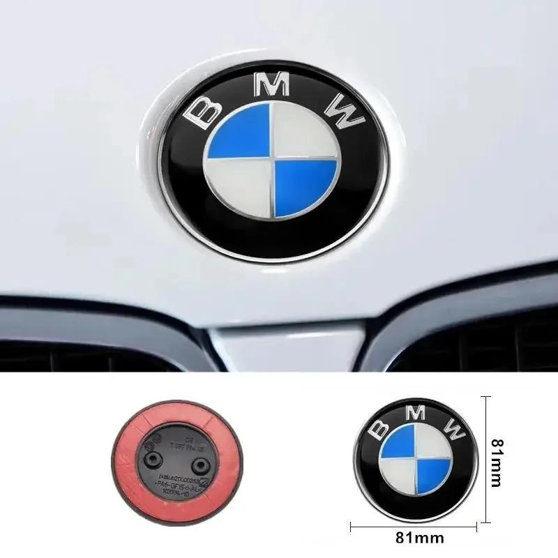Precise Size 81mm Hood Bonnet Emblem Badge No Drilling Direct Fit Exterior Replacement Accessories Emblems For BMW E36 e85 ZAH5