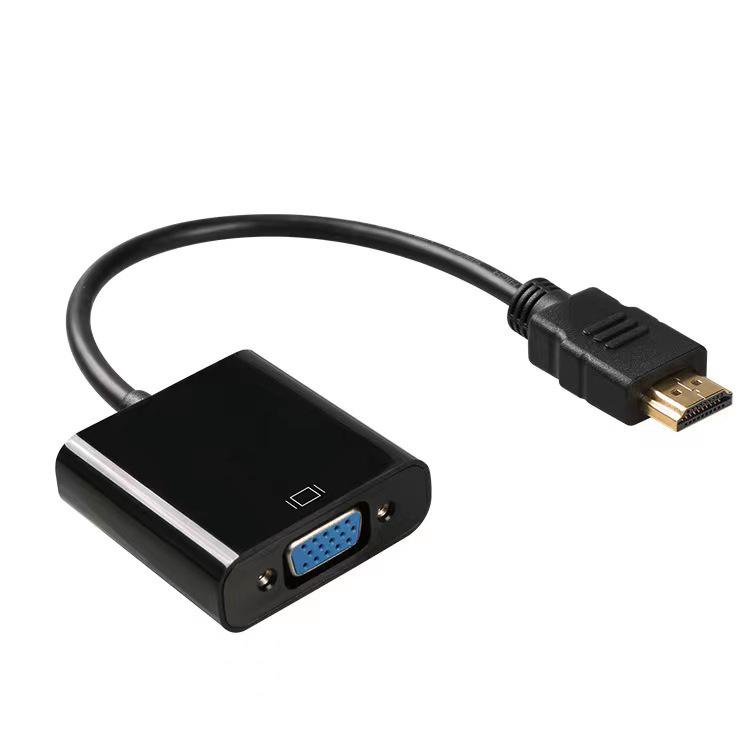 HDMI To VGA Cable with Audio and Power Adapter – High-Definition TV and Computer Connection