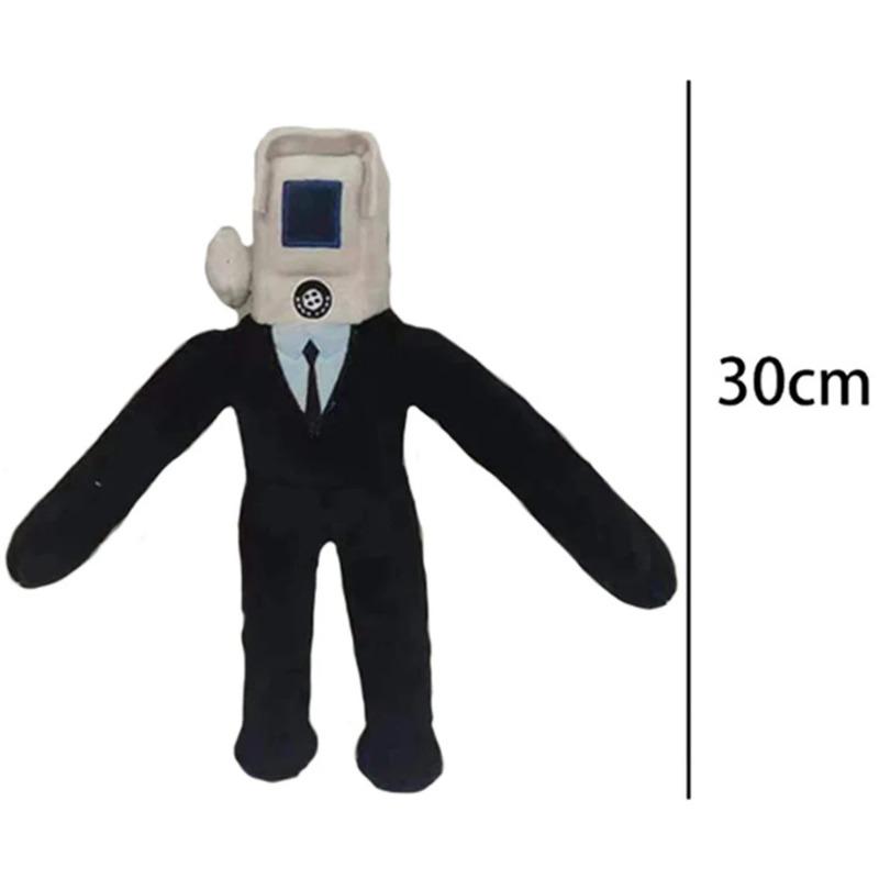 34pcs Skibidi Toilet Plush Soft Toy Cameraman TV Man Skibidi Dop Dop Yes Yes Titans Camcordeman Speakerman Speaker Man Doll
