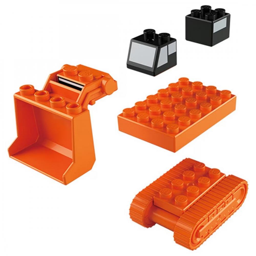 Tomica Tomica Plarail Buldozer cu blocuri