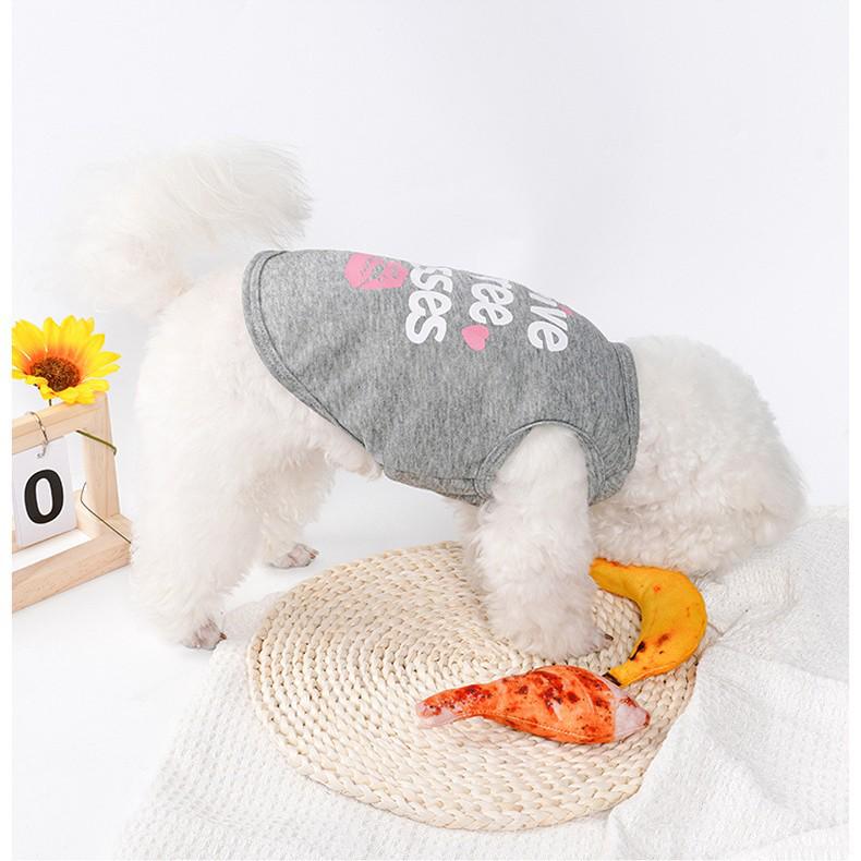 2025 Stylish Cotton Vest for Medium Dogs - Teddy & Bichon