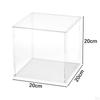 Acryl Klar Display Box Fall Figur Organizer Ständer Container Transparent für