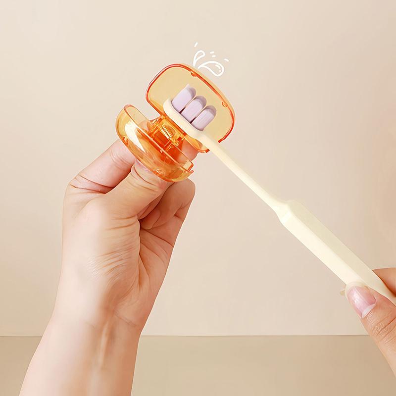 3/5/1Pcs Portable Toothbrush Head Cover Clips Plastic Dustproof Head Protector Cap Travel Hiking Camping Bathroom Accessories