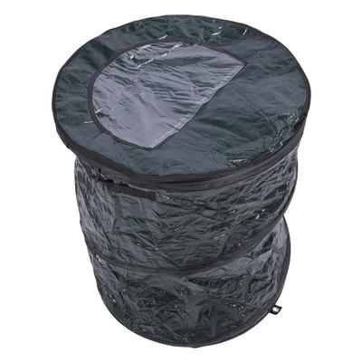 Pop Up Trash Container Portable Space Saving Tear Resistant PE Multipurpose Pop Up Trash Bin for Outdoor Camping