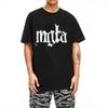 Mgła Koszulka Black Metal Męska I Damska Letnia Moda T-Shirty Okrągły Dekolt Harajuku T-Shirty Vintage Unisex Topy