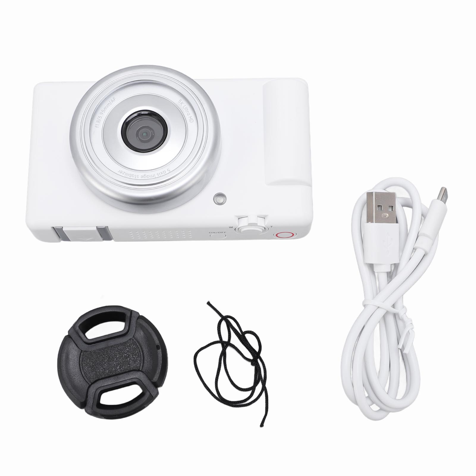 

5K Digital Camera for Photography 80MP HD 2.8 Inch Flip Screen 5 Axis Precise Gyro Stabilized