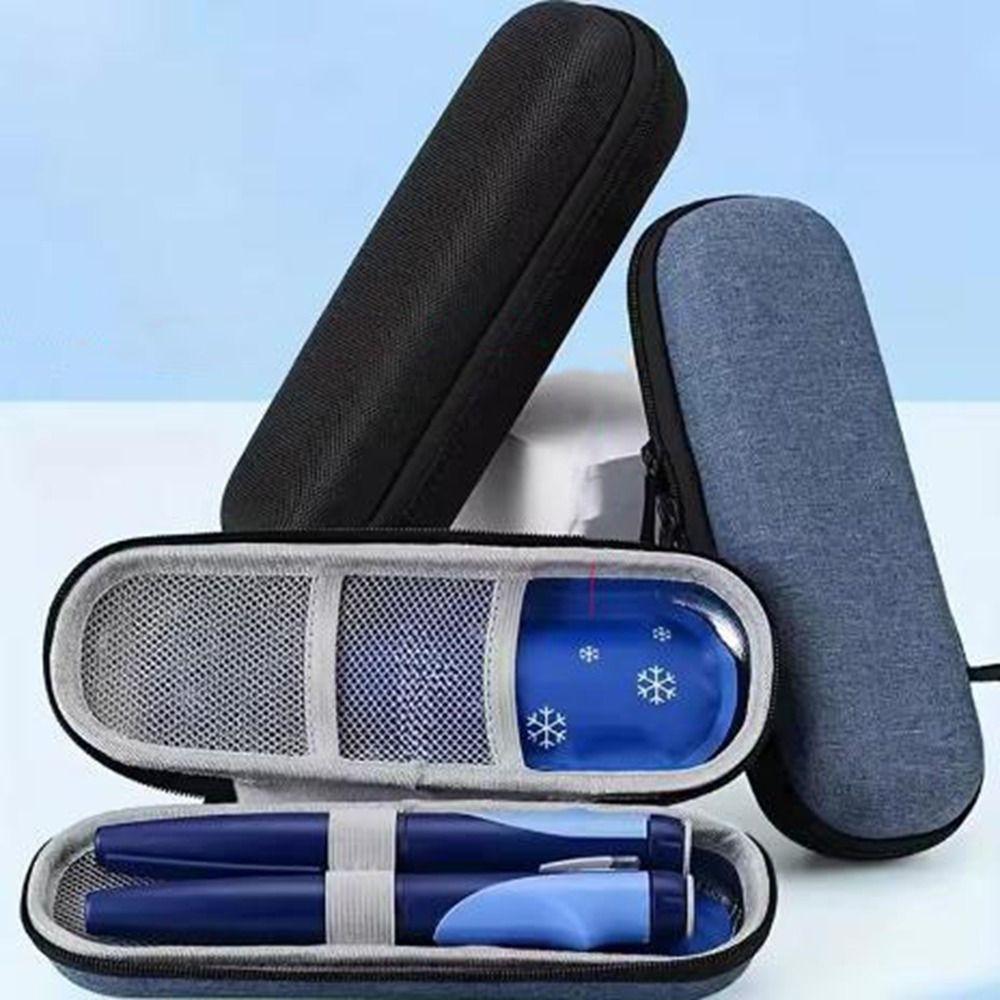 EVA Insulin Cooler Bag Portable Diabetic Storage Bag Practical Carry-on Protector Pill  Picnic