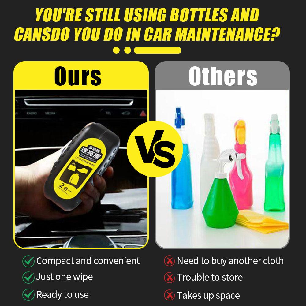 80ml Leather Polisher Plastic Refurbishment with Brush Cleaner Car Seat Couches PU Softener Nourishment Liquid for Auto Interior