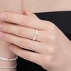 Bonbeau Mini Motif Water Pearl Ring 3Mm