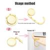 Bag Holder Handbag Hanger Folding Hook Holder Portable Key Rack Table Hook Hardware Travel Outdoor Storage Hanger