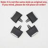 4Pcs Front Rear Dashboard A/C Air Vent Outlet Tab Clip Kits For Volvo XC90 14-23