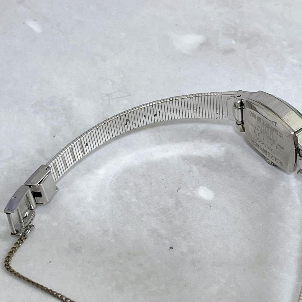 Used Seiko Women's Watch Green Dial Cut Glass Manual Wind #t83