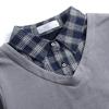 Women's Spring and Autumn Plus Size Lapel Plaid Long Sleeve Slim Top Shirt