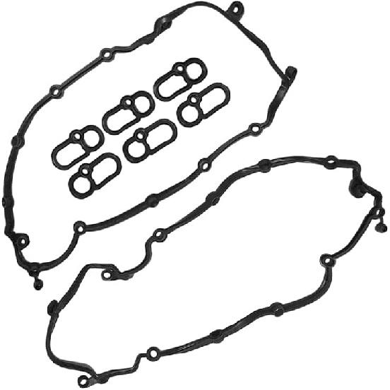 Engine Valve Cover Gasket Set Fits for Jaguar F-Type XF XJ for Land Rover Discovery Range Rover LR4 3.0L LR011220, LR014345, LR089050, LR041869