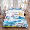 Princesses Magical Pets Print 3Pcs Bedding Setduvet Cover With 2 Bedropillowcase Home Birthday Gift